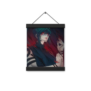 Maki x Sukuna Poster with hangers