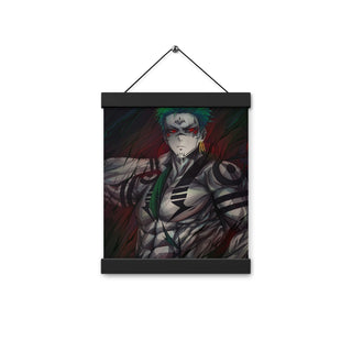 Zoro x Sukuna Poster with hangers