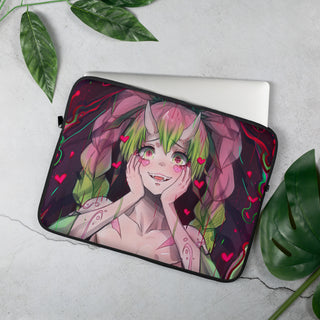 Demon Mitsuri Laptop Sleeve