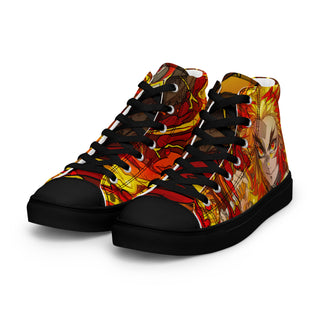 Flame Hashira Rengoku Men’s high top shoes