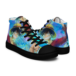 Luffy One Piece Men’s high top shoes