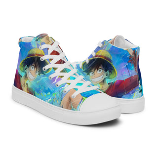 Luffy One Piece Men’s high top shoes