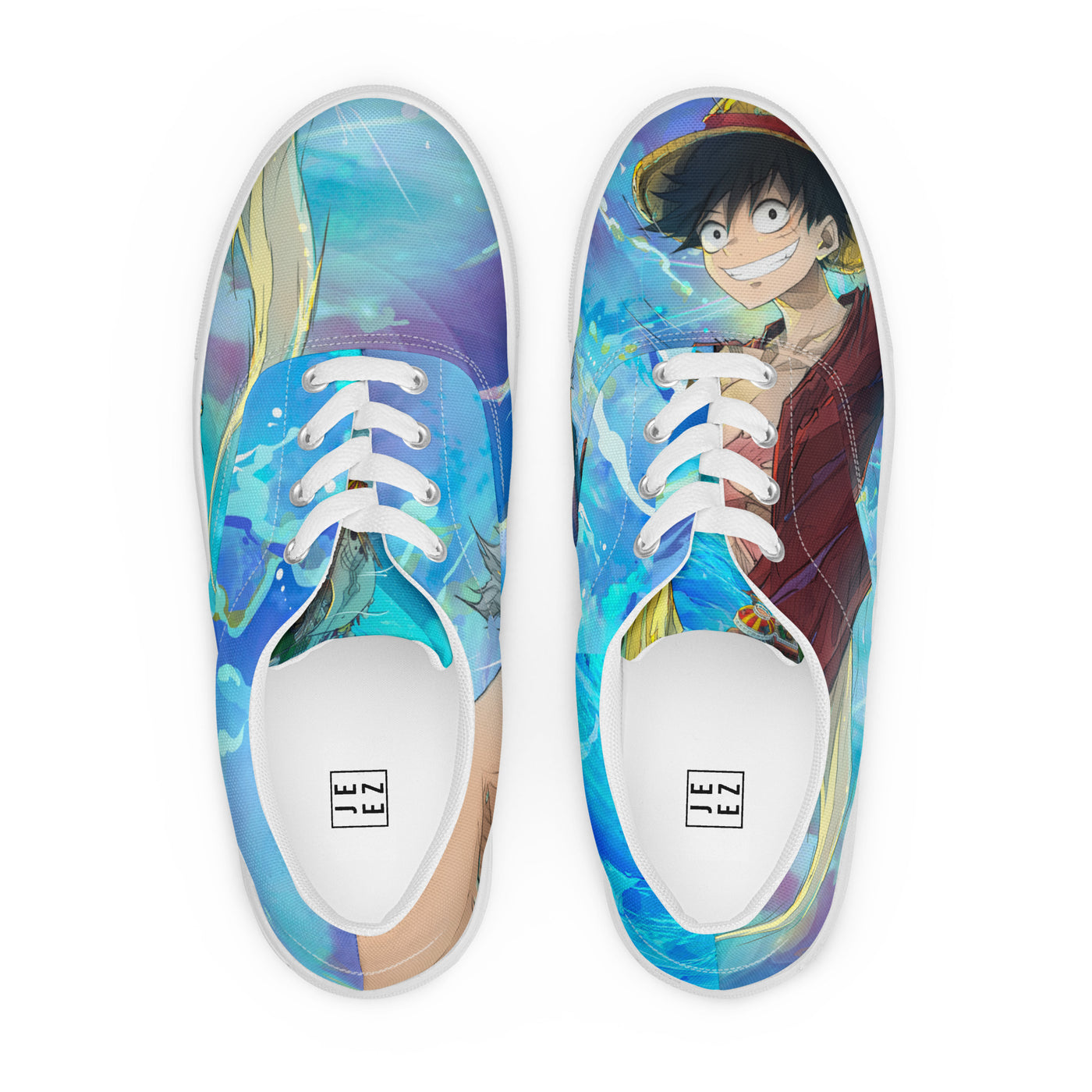 Luffy One Piece Men’s lace-up shoes