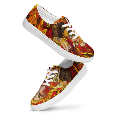 Flame Hashira Rengoku Men’s lace-up shoes
