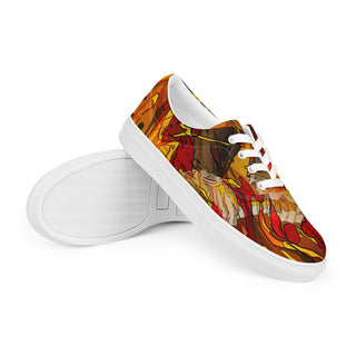 Flame Hashira Rengoku Men’s lace-up shoes