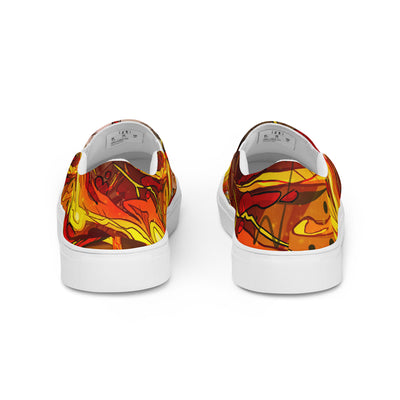 Flame Hashira Rengoku Men’s slip-on shoes