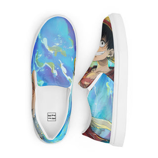 Luffy One Piece Men’s slip-on shoes