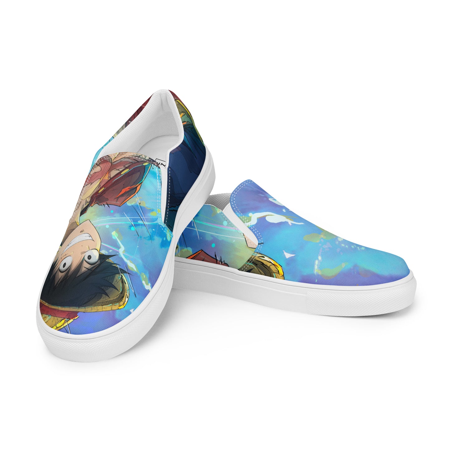 Luffy One Piece Men’s slip-on shoes