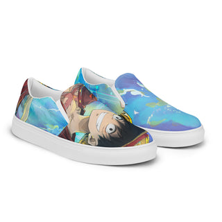 Luffy One Piece Men’s slip-on shoes