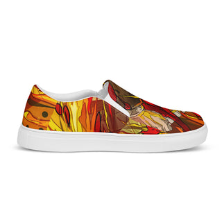 Flame Hashira Rengoku Men’s slip-on shoes