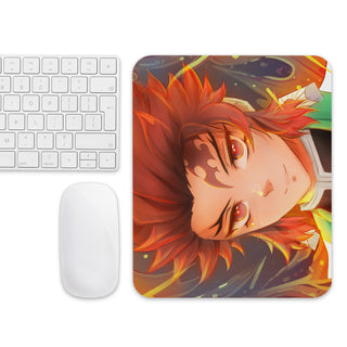 Tanjiro x Rengoku Mouse Pad