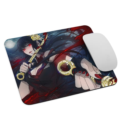 Yor Forger as a Demon Slayer Mouse Pad