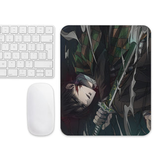 Levi in Demon Slayer Mouse Pad