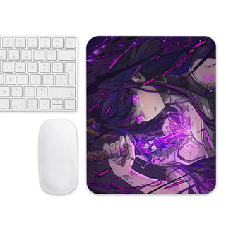 Raiden Shogun in Demon Slayer Mouse Pad