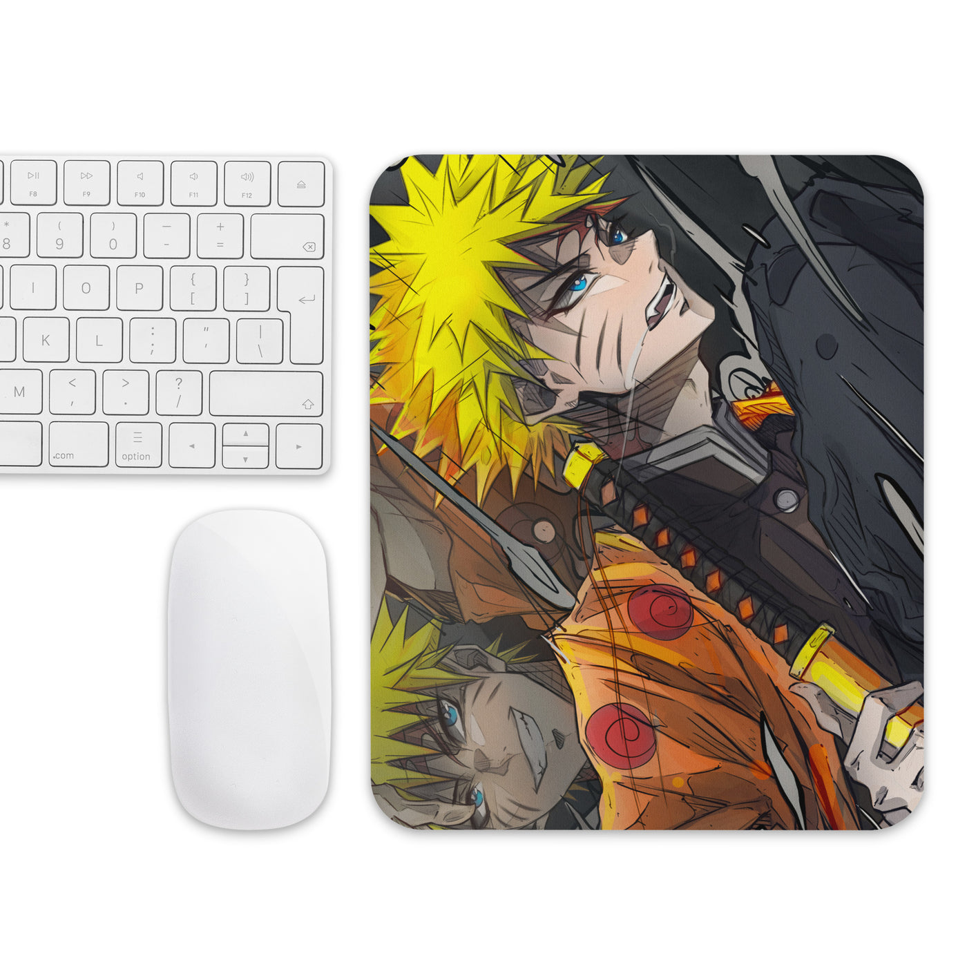 Naruto in Demon Slayer Mouse Pad