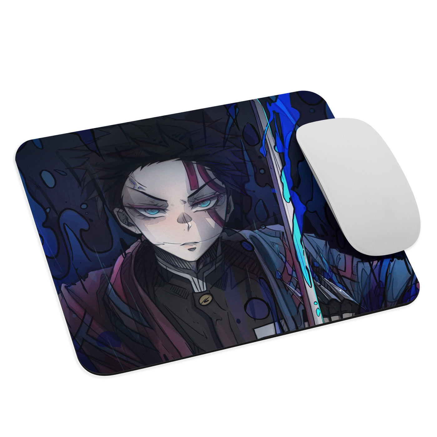 Akaza as Human Mouse Pad