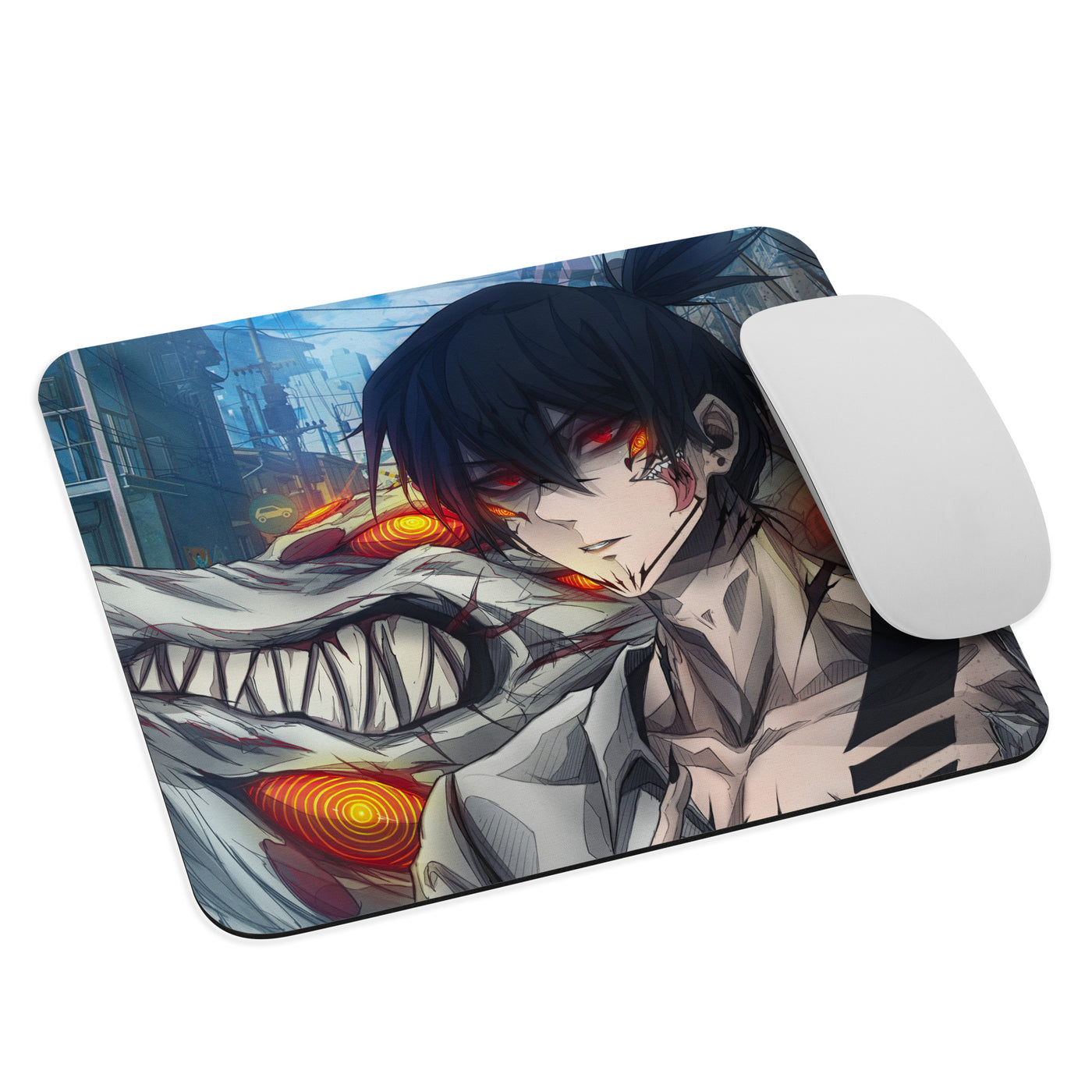 Aki x Sukuna Mouse Pad
