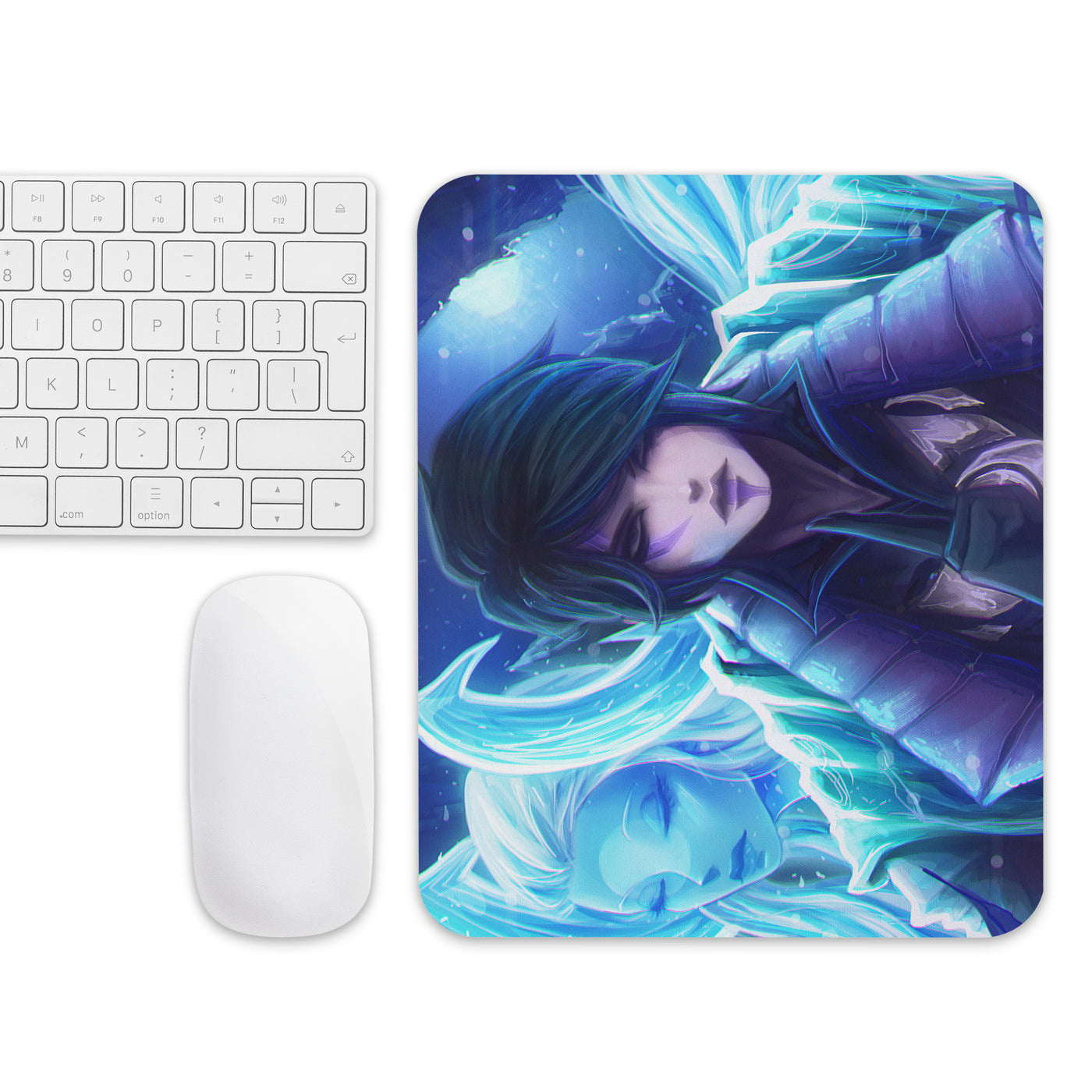 Aphelios from League of Legends Mouse Pad