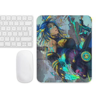 Neon from Valorant Mouse pad