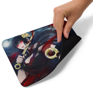 Yor Forger as a Demon Slayer Mouse Pad