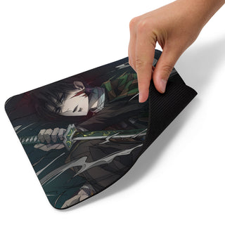 Levi in Demon Slayer Mouse Pad