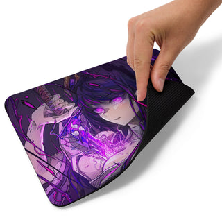 Raiden Shogun in Demon Slayer Mouse Pad