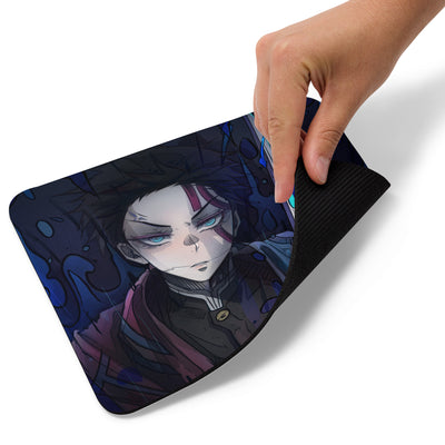 Akaza as Human Mouse Pad