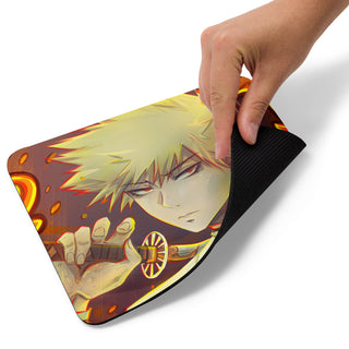 Bakugo in Demon Slayer Mouse Pad