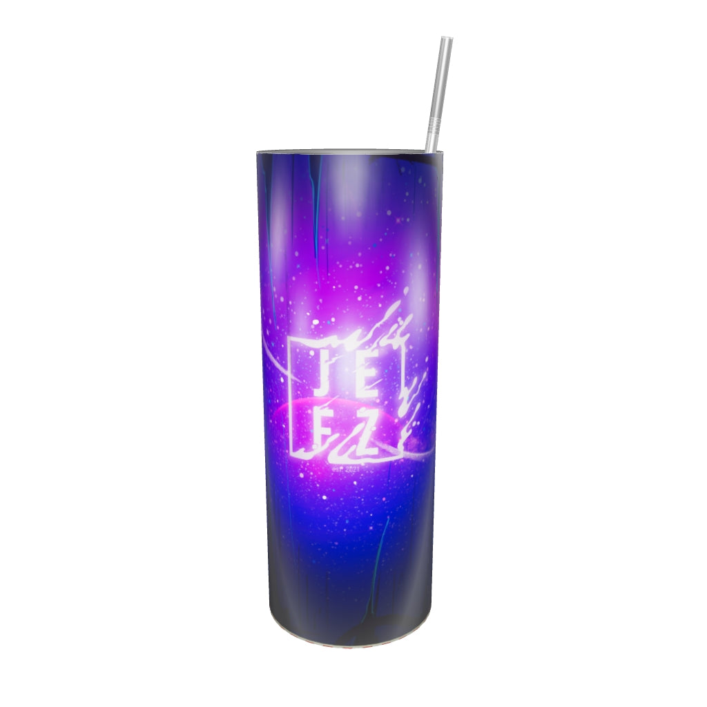 Jeez Logo Stainless steel tumbler