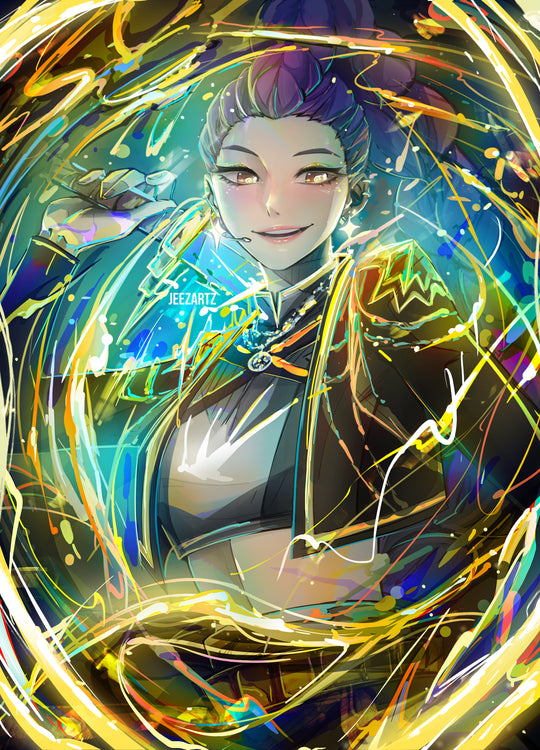 Huntrix "GOLDEN" Rumi Print ✨🎶