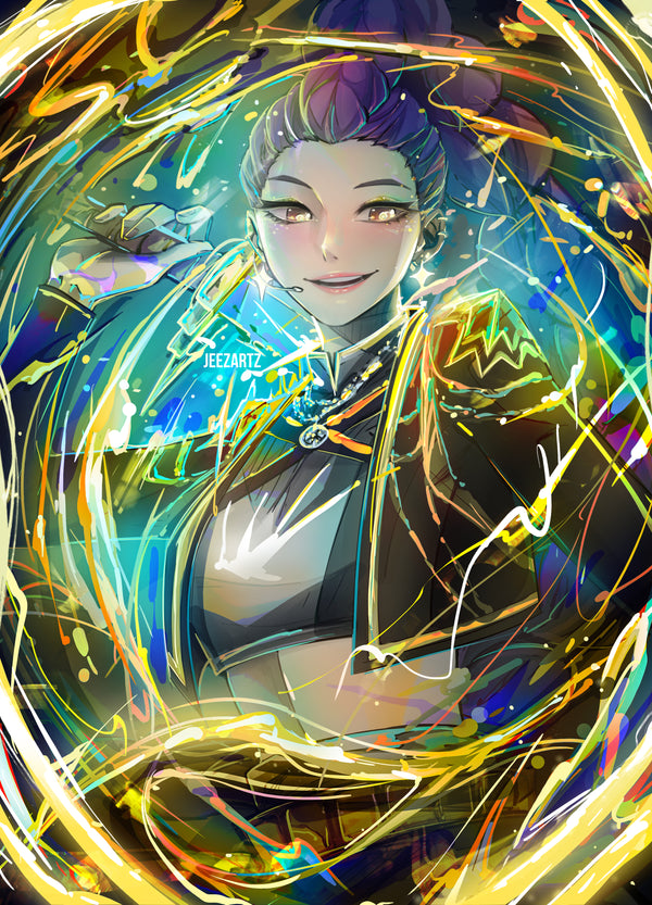 Huntrix "GOLDEN" Rumi Print ✨🎶