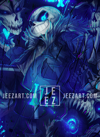 Sans from UNDERTALE 💙💀 Print