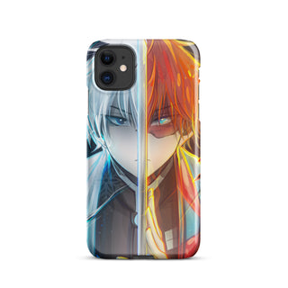 Todoroki as a Demon Slayer case for iPhone®