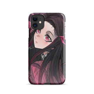 Nezuko as a Slayer case for iPhone®