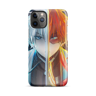 Todoroki as a Demon Slayer case for iPhone®