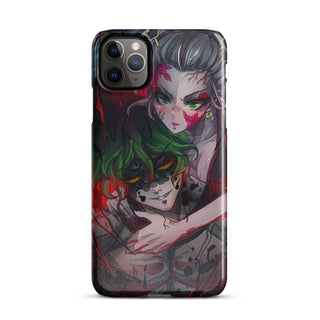 Upper Moon 6 Gyutaro and Daki case for iPhone®