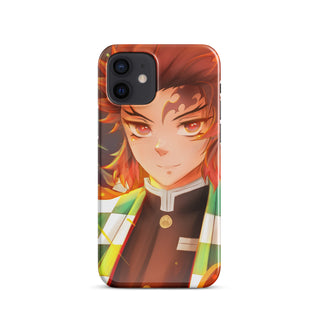 Tanjiro x Rengoku case for iPhone®