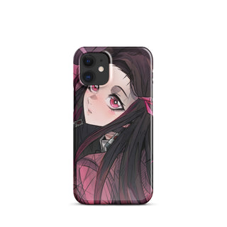 Nezuko as a Slayer case for iPhone®