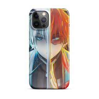 Todoroki as a Demon Slayer case for iPhone®