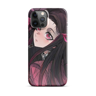 Nezuko as a Slayer case for iPhone®