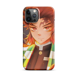 Tanjiro x Rengoku case for iPhone®