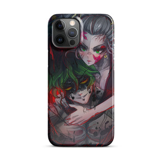 Upper Moon 6 Gyutaro and Daki case for iPhone®