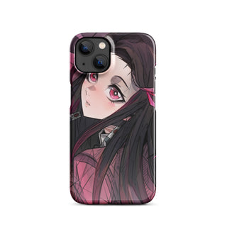 Nezuko as a Slayer case for iPhone®