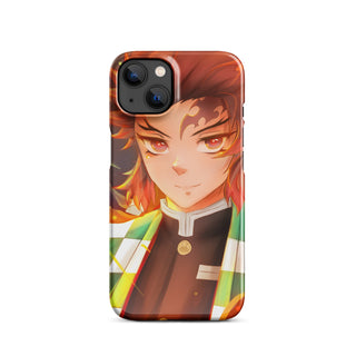 Tanjiro x Rengoku case for iPhone®