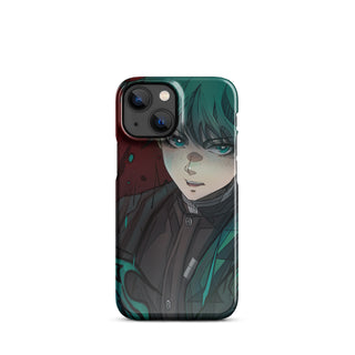 Deku in Demon Slayer case for iPhone®