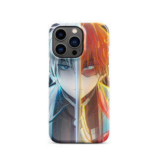 Todoroki as a Demon Slayer case for iPhone®