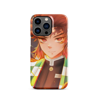 Tanjiro x Rengoku case for iPhone®