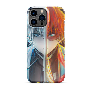 Todoroki as a Demon Slayer case for iPhone®