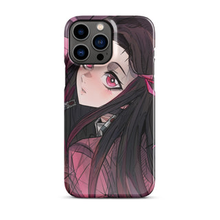 Nezuko as a Slayer case for iPhone®