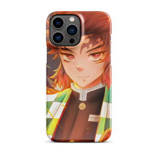 Tanjiro x Rengoku case for iPhone®